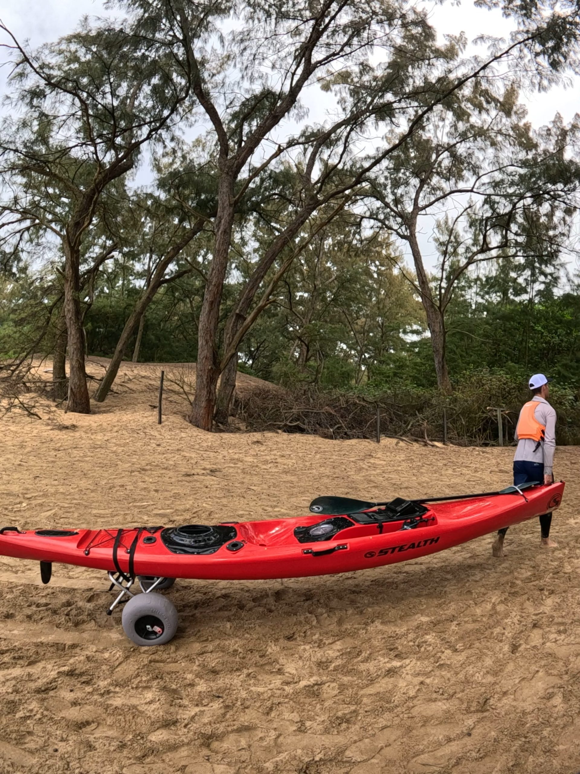 Stealth Beach Kayak Trolley - Image 7